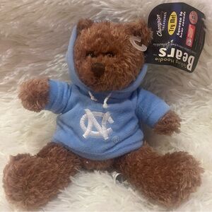 North Carolina Tar Heels Talking Hoodie Collegiate Bear Champion Treasures